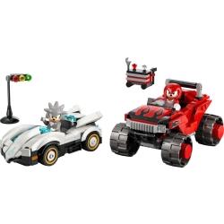 Klocki LEGO 77118 Silver w samochodzie kontra Knuckles w monster trucku SONIC